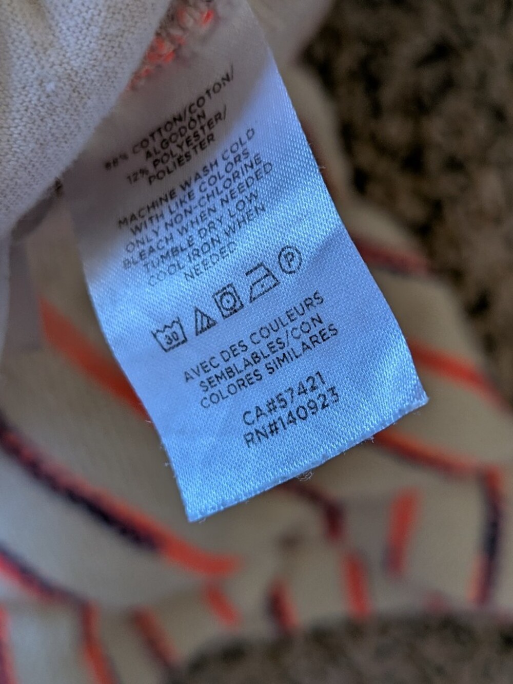 Lou & Grey Striped Terry Shorts - XS - Picture 3 of 5